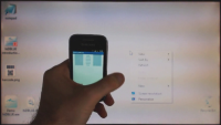 Phone emulating mouse Mouse use case