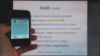 Phone controlling PowerPoint presentation PowerPoint remote control use case